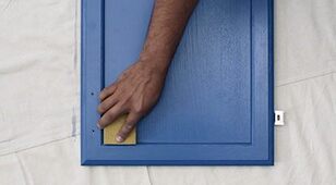 How To Sand Kitchen Cabinets Between Second Recoat