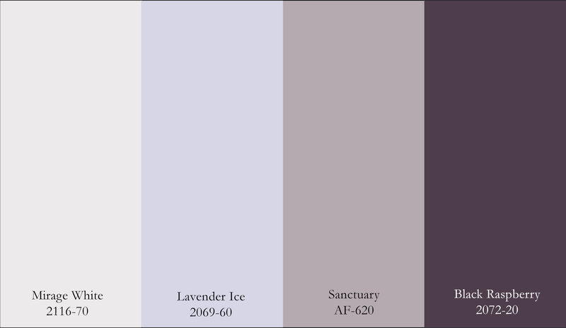 Colores morado monocromático Colores morado monocromático